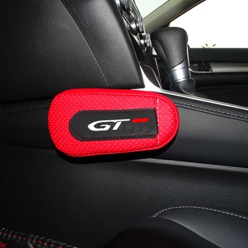 

Soft Leather Leg Cushion Knee Pad Armrest pad Interior for Peugeot GT GTLINE 307 206 308 406 2008 307 3008 408 4008 5008 GTline