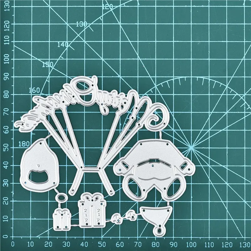 InLoveArts, рождественские заготовки, штампы для резки металла, новинка, для изготовления открыток, скрапбукинг, тиснение, высечки, трафареты, ремесленные штампы - Цвет: Dies