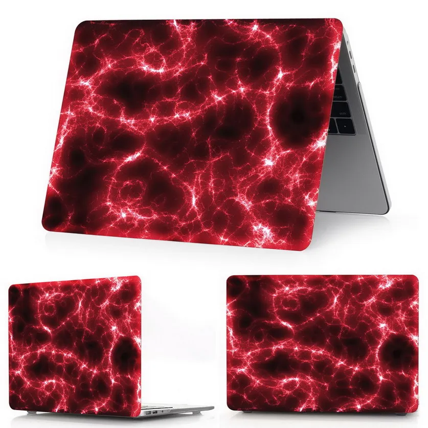 Горячий чехол для ноутбука MacBook Air Pro retina 11 12 13 15 для Mac Pro 13,3 15,4 дюймов с сенсорной панелью+ крышка клавиатуры - Цвет: dian-wen