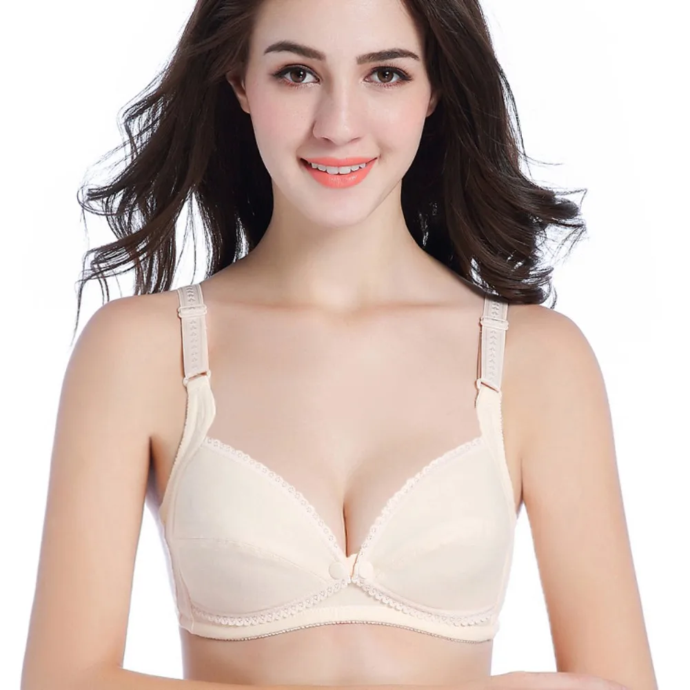 Cotton Soutien-gorge Pregnant Women Sleep Bras New Maternity Nursing Bra Maternity V-type Pregnancy Underwear