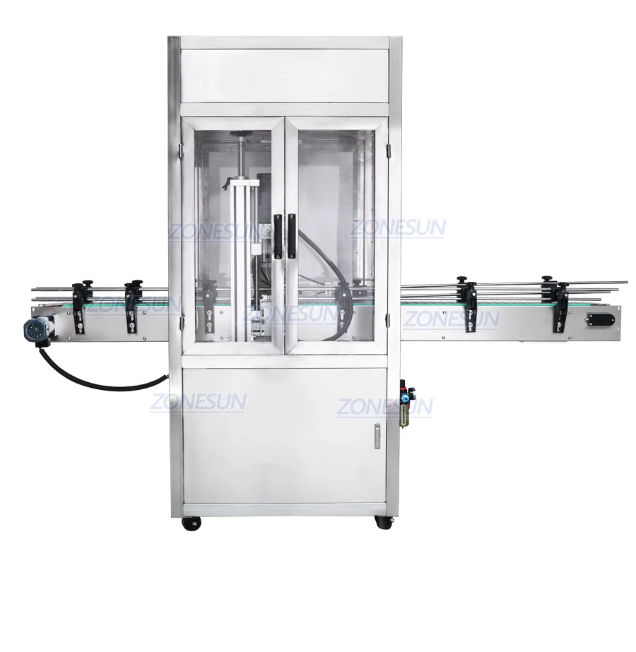 ZONESUN ZS-XG440DC Automatic Capping Machine With Dust Cover