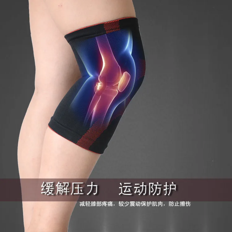 New Style Spandex Nylon Sports Kneecaps Knitted Protective Gear Men And Women Outdoor Riding Mountain Climbing Kneecap