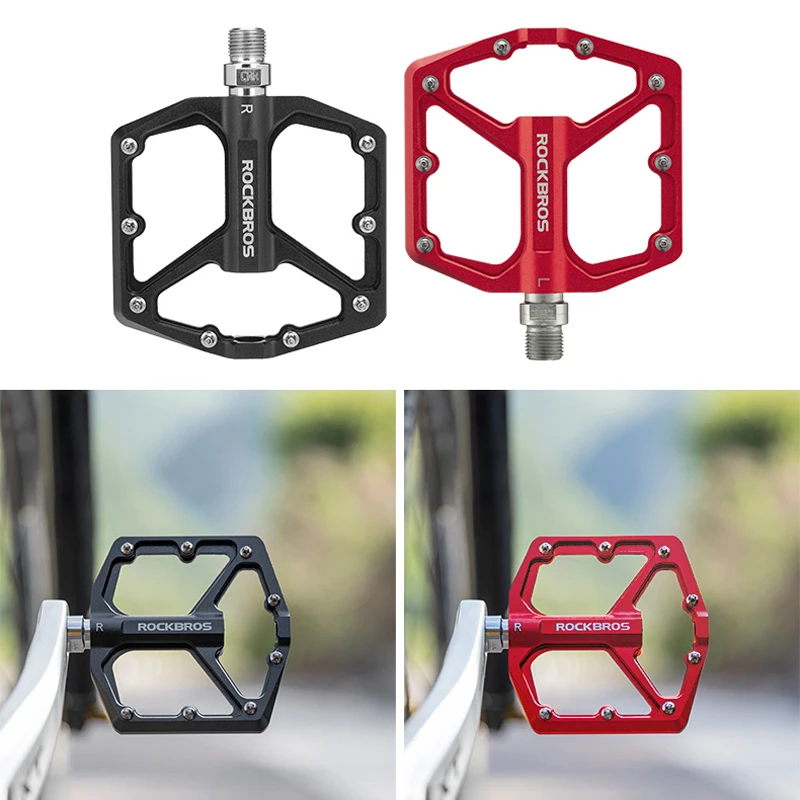 Bike Pedals Aluminum Alloy MTB Road Sealed Bearing One-piece Molding bicycle pedals,bicycle accessories