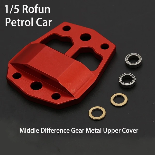 RC  Parts Rofun 1/5 LT320 Short Truck Gasoline Remote Control Car Modified Parts Middle Difference Gear Metal Upper Cover 97030
