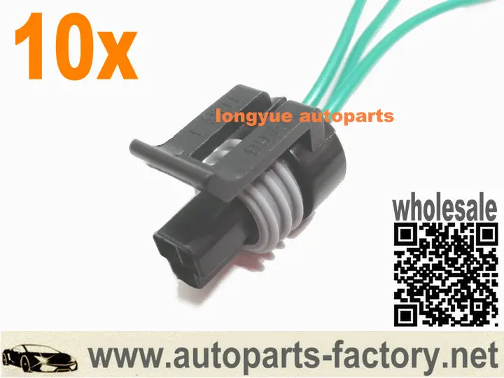 Longyue 10 шт. Ford 6.0L 7.3L дизель Powerstroke впрыска контроль давления ICP сенсор Conector Pigtail