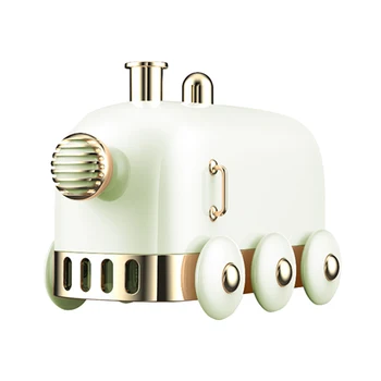 

300ml Air Humidifier Aroma Diffuser Desktop Night Light Silent Mini Train Decoration Portable Timing USB Mist Essential Oil Gift