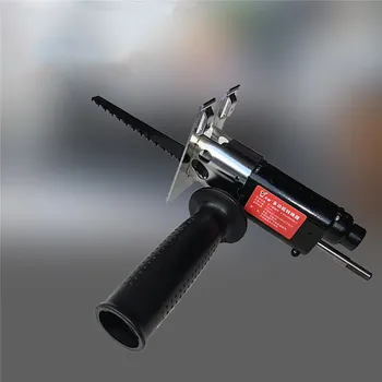 

Reciprocating Jig Saw File Attachment Converter Electric Drill Jig Saw for Woodworking Metal File Cutting Converter
