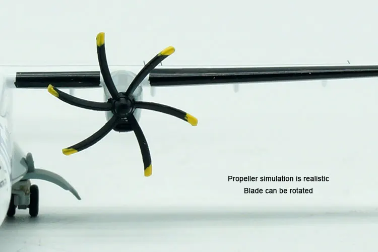 1/200 Аэрофлот ATR-72 UR-UTJ Российская авиакомпания литье под давлением сплав самолет металлический масштаб самолет Изысканная статическая модель коллекции