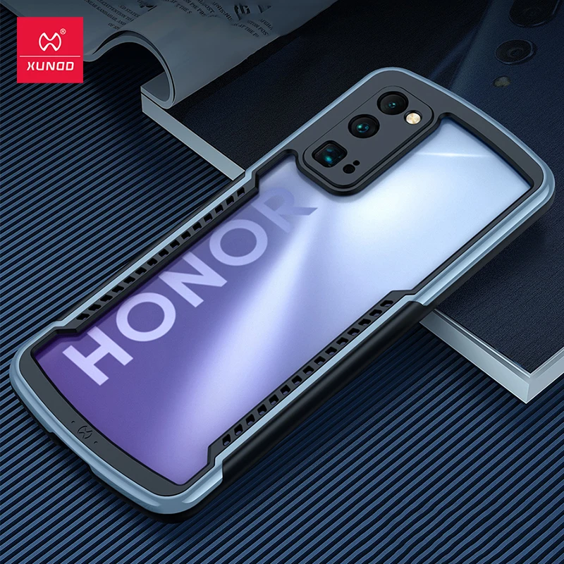 Xundd Phone Case For Huawei Honor 30 Pro Plus 30S Case Shockproof Bumper Airbags Transparent Phone Cover Heat Dissipation Case