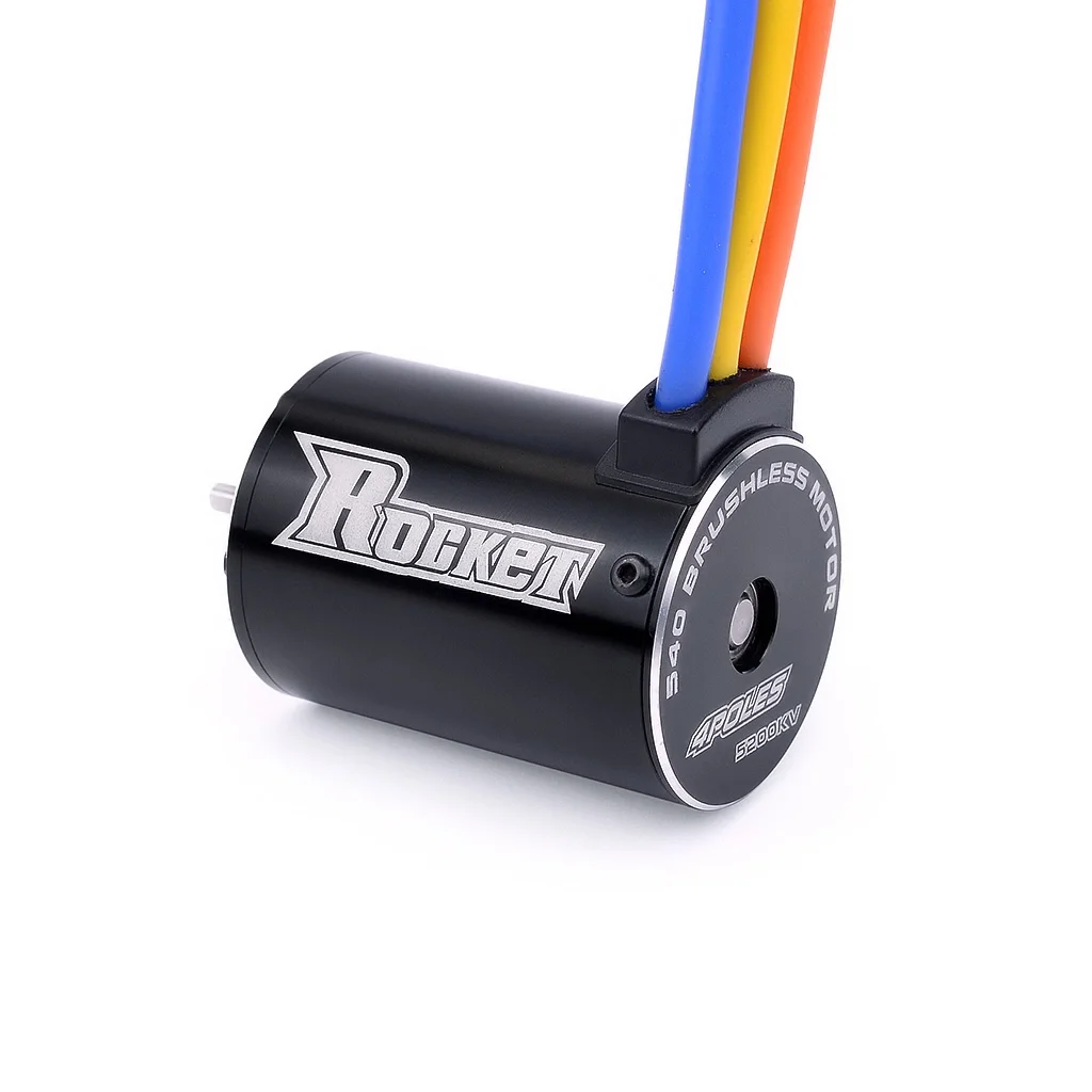 540brushless sensorless motor brushless motor + esc 60A combo with Lcd program car rc monster truck parts for high speed rc cars