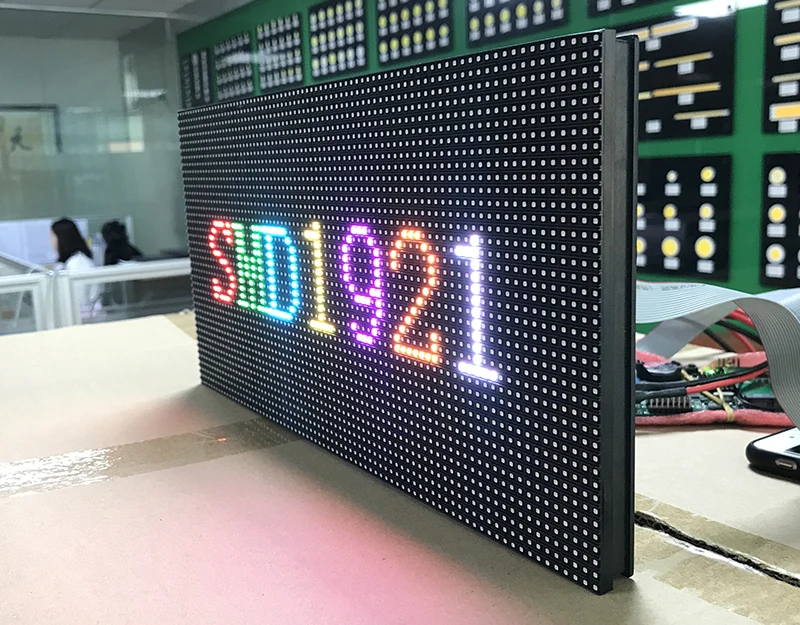 P4 SMD 3в1 RGB полноцветный светодиодный модуль дисплея, уличная Светодиодная панель, 1/10 сканирование 320*160 мм, текст, изображения, видео-шоу