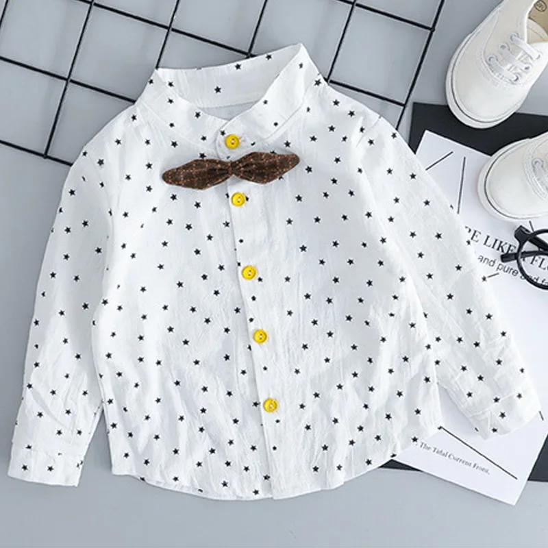 LOOZYKIT/комплекты детской одежды для Малышей Рубашка для маленьких мальчиков+ штаны комплекты из 2 предметов г. Осенняя детская одежда в джентльменском стиле костюм для младенцев