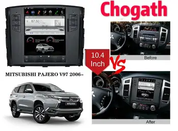 

Chogath 10.4inch car multimedia player android 7.1 Tesla android screen 32G ROM for Mitsubishi Pajero V97 2006