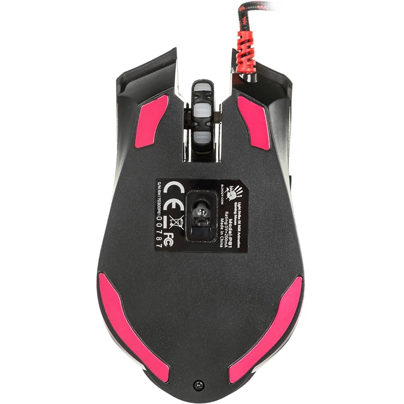 Мышь A4 Bloody P81 черный оптическая(5000dpi) USB2.0 игровая(8but
