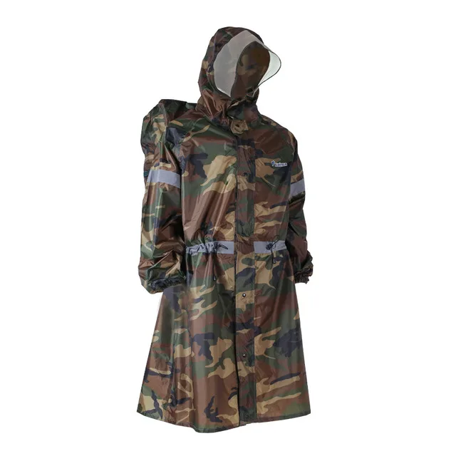 Camo Рюкзак водонепроницаемый дождевик пончо легкий многоразовый походный с капюшоном Дождевик куртка Открытый рюкзак путешествия Кемпинг Велоспорт - Цвет: Camo