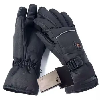 

Unisex Winter Electric Heated Gloves Waterproof Adjustable Touchscreen Warm Sets Y98F