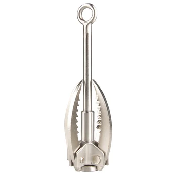 

Outdoor Rock Climbing Survival Foldable Climbing Hook Grab Hook Catching Claw Carabiner Tool