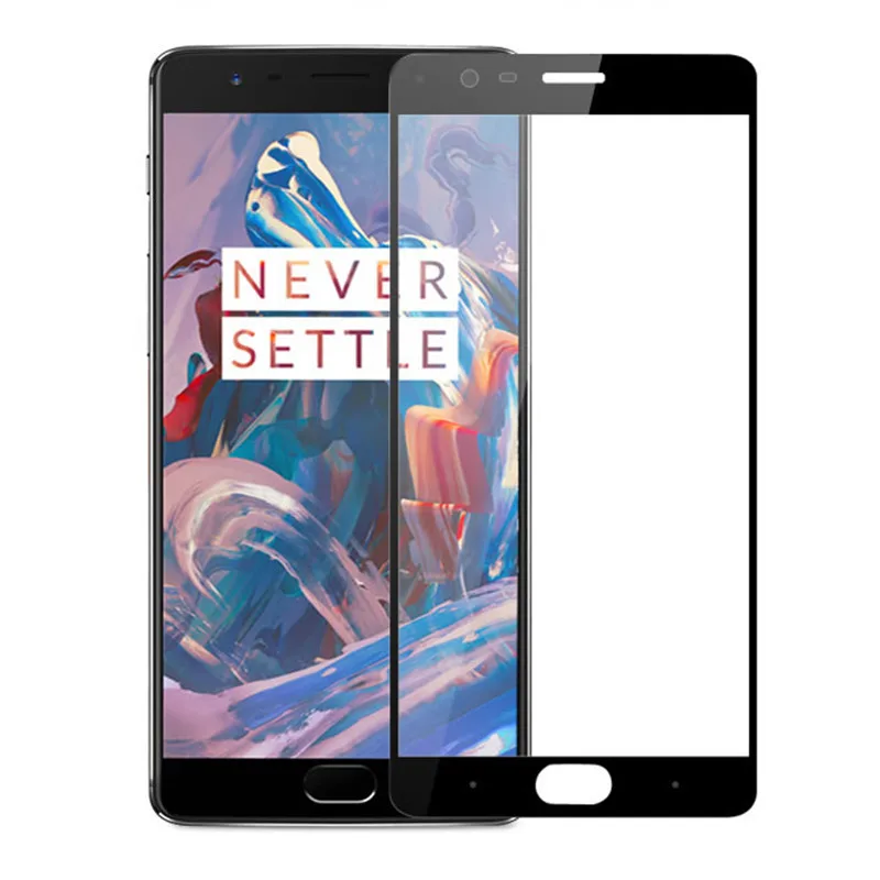 

OnePlus 3T Screen Protector Glass Tempered Glass For Oneplus 3T 2.5D Full Coverage Anti-Brust Glass Oneplus 3 Full Glass Film