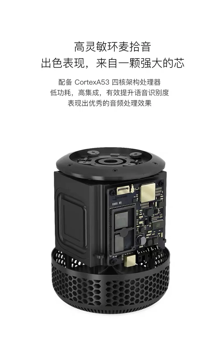 Xiaodu искусственные интеллектуальные динамики/Baidu AI голосовой помощник робот wifi беспроводной bluetooth домашний аудио