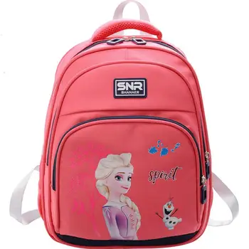 

Disney frozen Elsa Boys Girls Children Kindergarten School bags Teenager Kids Cartoon Schoolbags Student Backpack