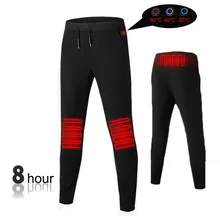 Брюки с электрическим подогревом для мужчин и женщин, брюки с Usb слоем, эластичные, 3 нагревания, теплые брюки, утепленное нижнее белье для пеших прогулок# G2