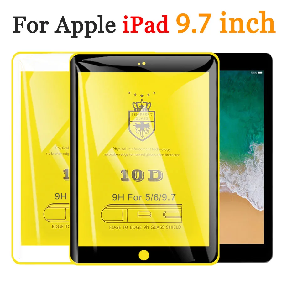 

9.7ipad glass for Apple ipad 5 6 Air 1 2 Pro glas ipad5 ipad6 ipadpro ipad9.7 9.7inch Air1 Air2 5gen 6gen generation 5th 6th 10D