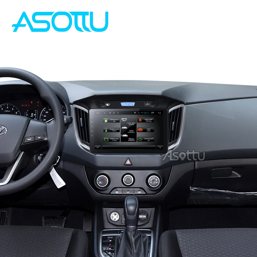 Автомобильный мультимедийный плеер Asottu HY301 android 9 0 для HYUNDAI CRETA IX25 2015 2019