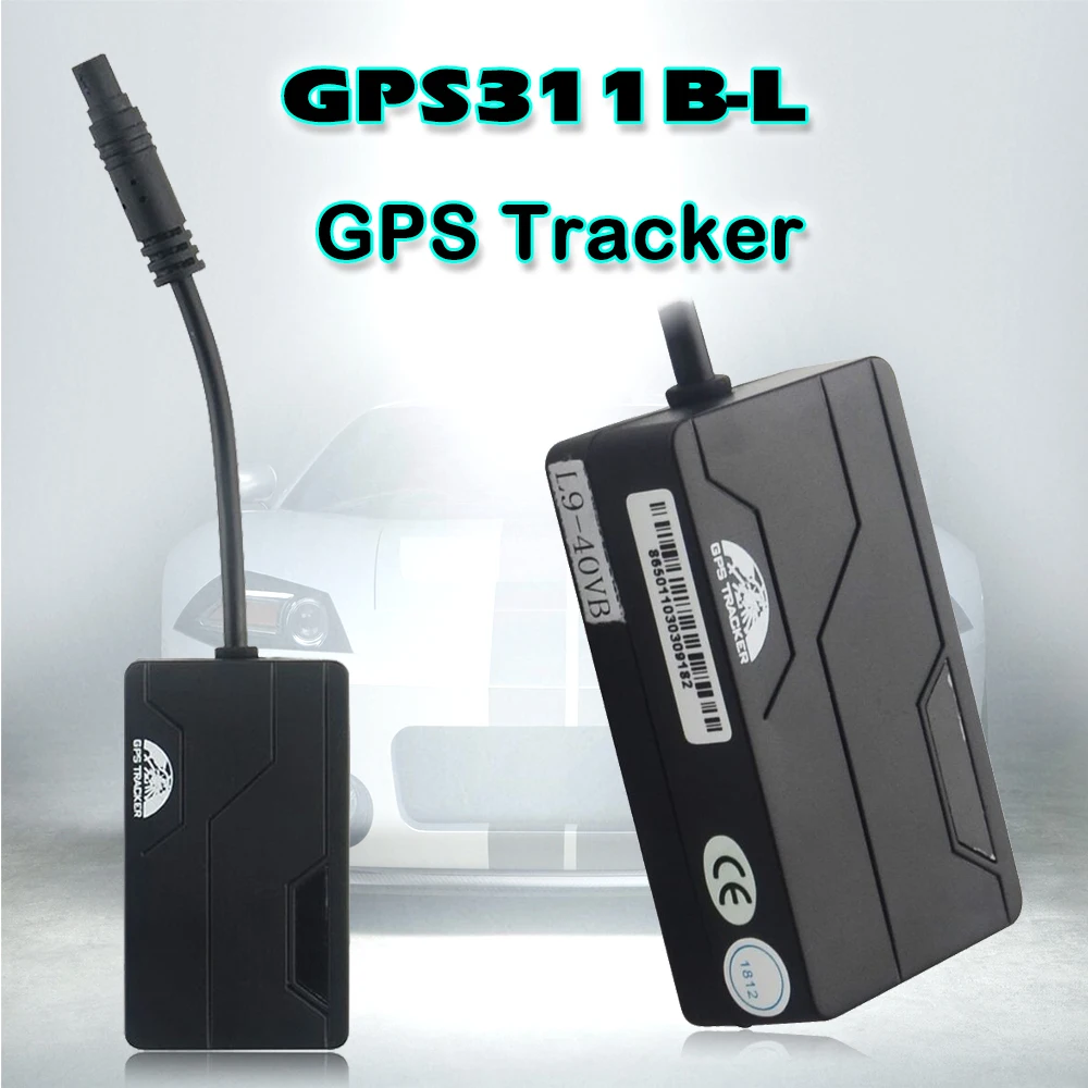 Водонепроницаемый IP67 мини автомобильный GPS трекер 311B L с отслеживанием в режиме