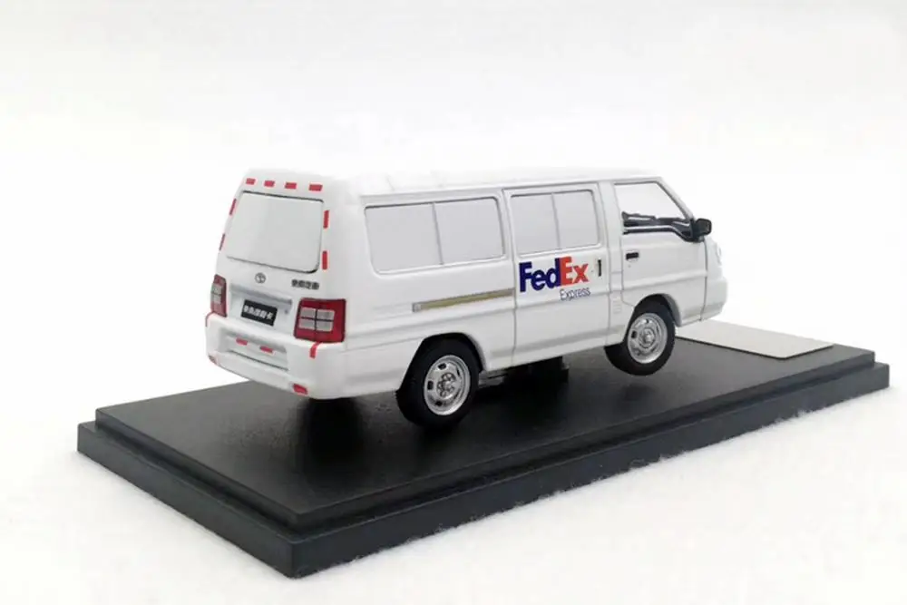 1/43 марка mitsubishi delica L300 Van FedEx Ограниченная серия литье под давлением модель автомобиля подарок