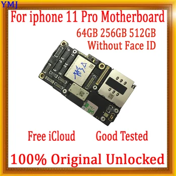

Good Working Mainboard For iPhone 11 Pro Factory Unlocked motherboard With IOS Chips Upgrade Support 4G LTE Network plate