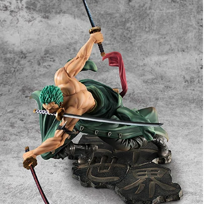 One Piece Anime Heroes Figurine Roronoa Zoro Trois Couteaux Big Thousand  World WA No Kuni PVC Anime Figure Décoration Ornements[38] - Cdiscount Jeux  - Jouets