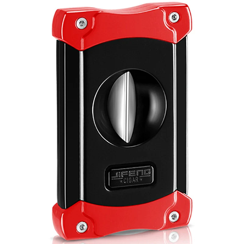 

Metal Cigar Cutter Luxury Gadgets Six Color For Choose V Portable Stainless Steel Cigar Cutter