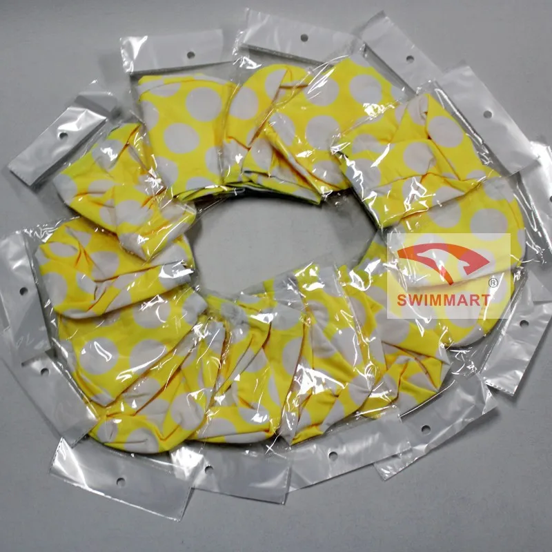 Swimming Cap Currently Available Shipment Single Individual Package Swimming Cap Size Multi-Specification Multi-color Cloth Swim