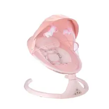 Высокое качество Новорожденный ребенок спящий качели батут качалка Успокаивающая электрическая колыбель Bluetooth кресло-качалка с подушкой сиденья