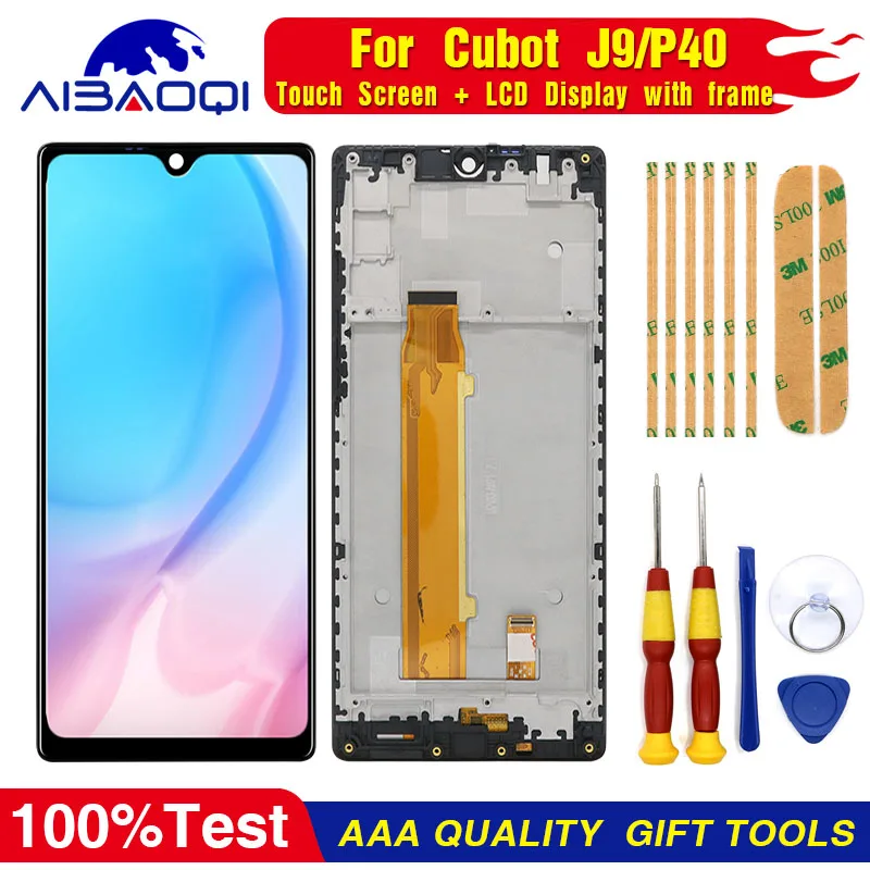 Новый оригинальный сенсорный экран ЖК-дисплей ЖК-экран для Cubot J9/P40 сменные детали
