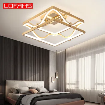 

BWART Modern LED chandeliers Luxury Golden Aluminum ceiling chandelier Lighting lamp for Living Room Bedroom office