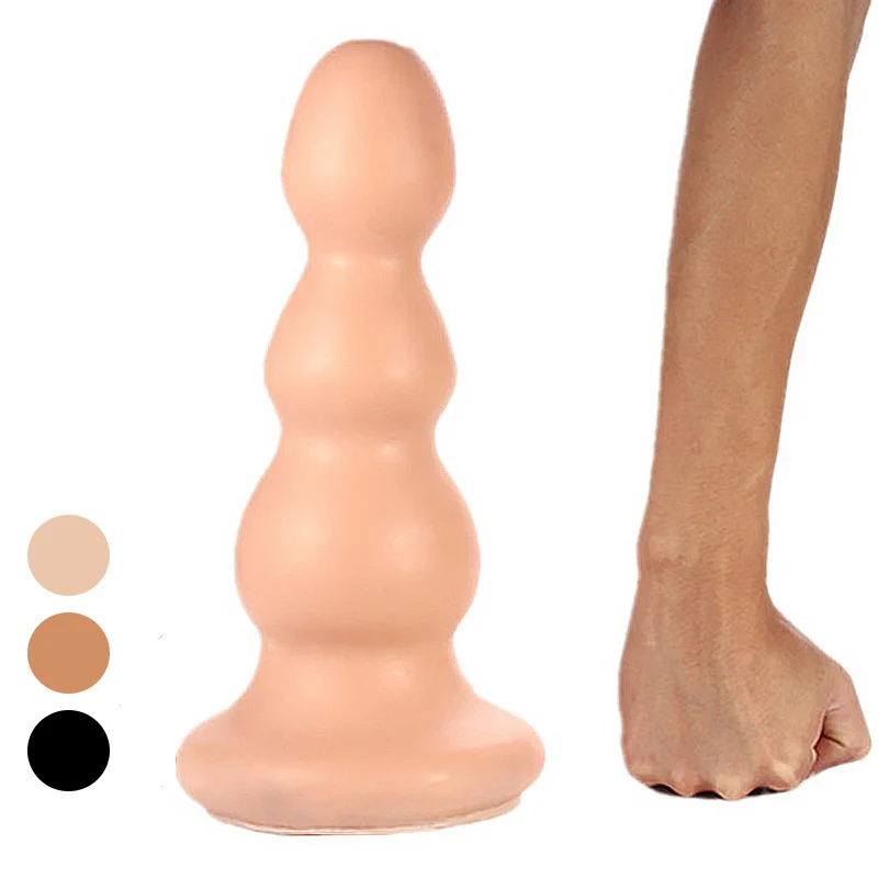 Special Product  Super Huge Pagoda Anal Dilator Expander 3color Big Balls Anal Beads Butt Plug G Spot Stimulator Sex