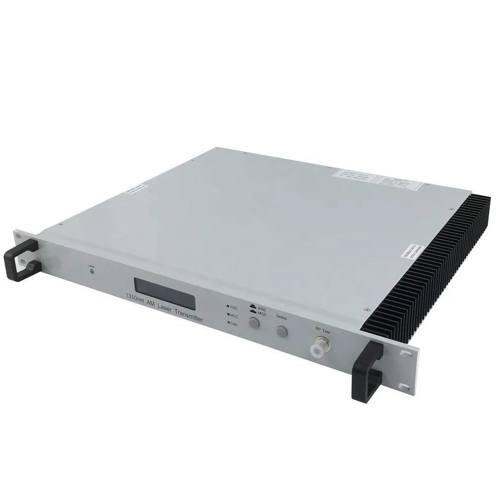 CATV Optical Transmitter 1310nm 1550nm Fiber Optic Transmitter Transmisor fm
