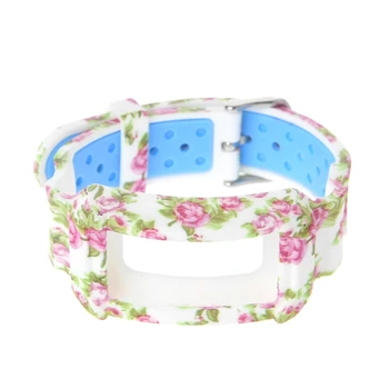 

Silicone Watchband Strap With Protective Frame for samsung Gear Fit2 / Fit2 Pro H05A