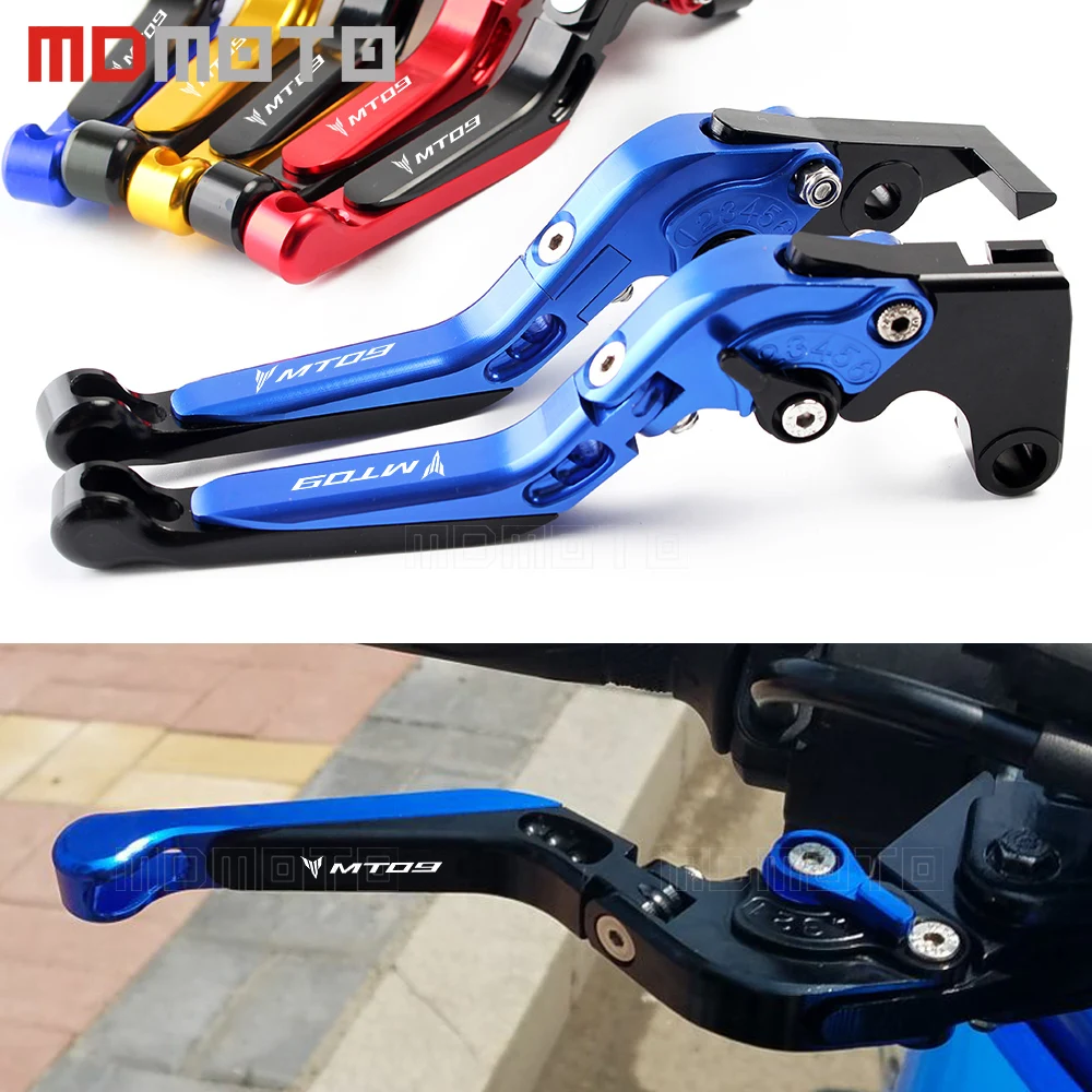 CNC алюминиевые рычаги для Yamaha MT-09/SR/FZ9 FZ09 2014-2019 FJ-09 MT09 Tracer руль регулируемый