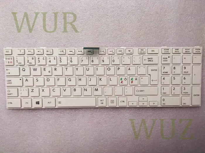 Новая белая клавиатура для ноутбука Toshiba C850 C855 C855D L850 L850D L855 с рамкой H000048230 N5 |