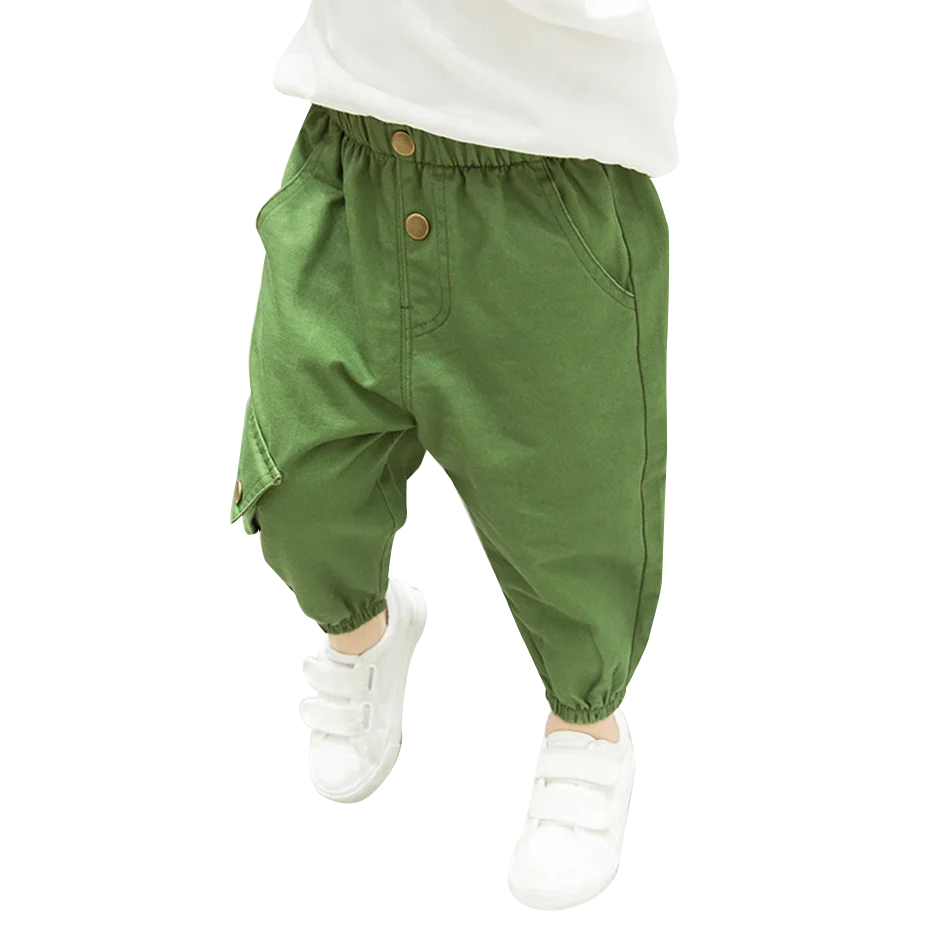 Cargo Boys Kids Pockets Pants Children Cargo Pants 6 Years Toddler