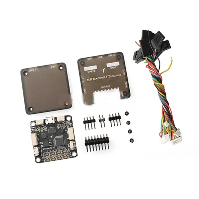 

Hot 1Set SP Racing F3 Flight Controller 10DOF Delux Instead of CC3D Naze32 with Outer Covering Parts for Racing Quadcopter Drone