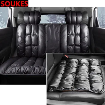 

Genuin Leather For Renault Megane Logan Mitsubishi Lancer VW Tiguan Golf 4 7 6 T5 T4 Jetta Car Seat Warmer Cushions Cover