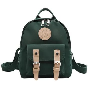 

Girl Small Backpack 2019 New Small Fresh Mini Backpacks Ins Nylon Cloth Cute Sweet Versatile Multi-function Mochila Escolar