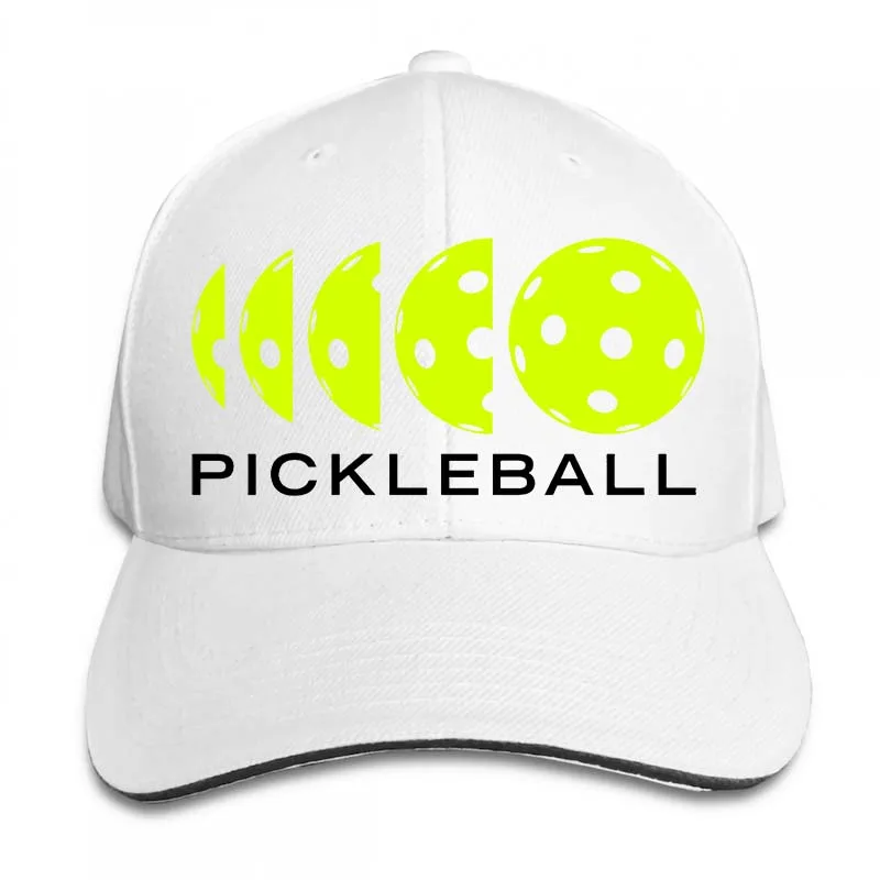 Бейсбольная кепка pickleball dimensions для мужчин и женщин, Кепка для водителя грузовика, модная Регулируемая Кепка - Цвет: 2-White