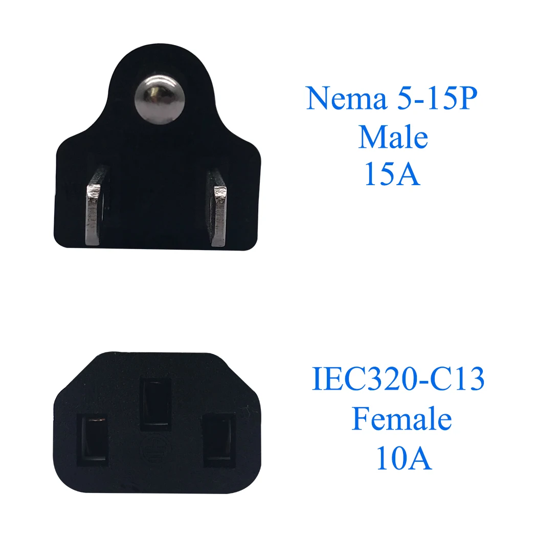 JORINDO PDU UPS адаптер питания американская вилка конвертер Nema 5 15P папа IEC 320 C13 Женский