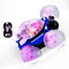 Mini Tumbling Stunt Car Remote Control Dump Off Road Light car Drift racing 360 Degree Rotating Electric Model toys for children 3