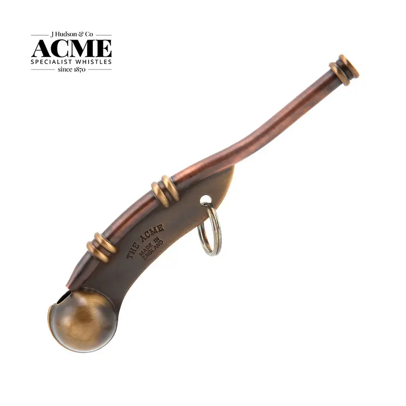ACME Boatswain труба 12-античная латунь Британский оригинальный матросский свисток