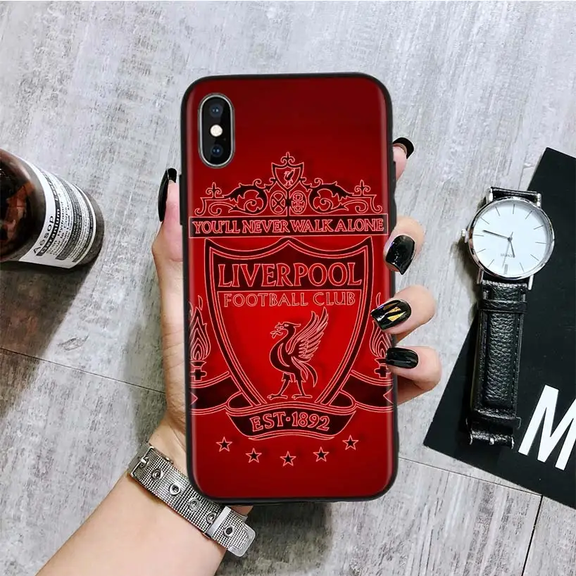BA352-3 Черный чехол Liverpool Club для iPhone 11 Pro XS MAX XR 7 8 6 6S Plus X 10 Ten 5 5S SE, задняя крышка для телефона, чехол - Цвет: BA352-3